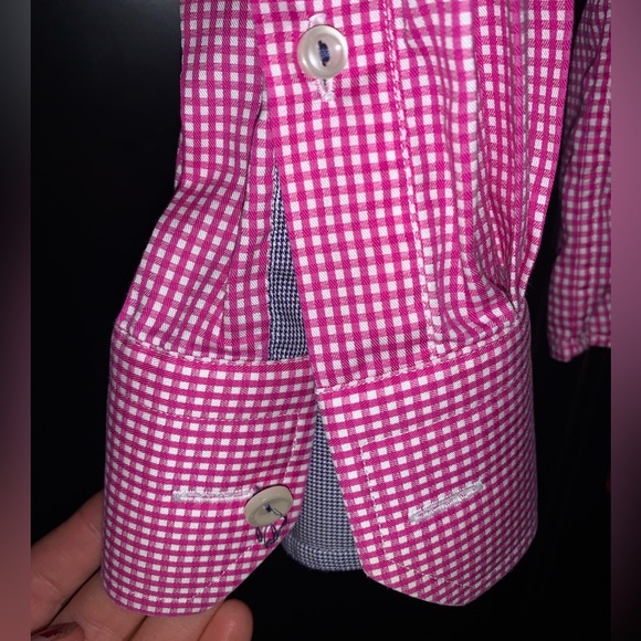 Eton slim fit dress shirt size 15.5 - Picture 4 of 8